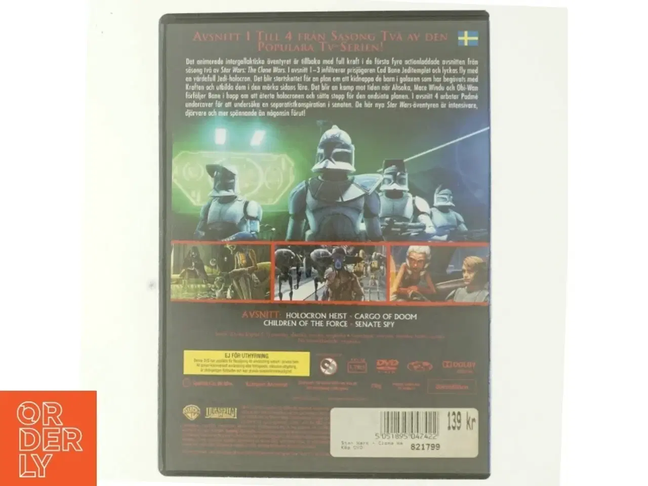 Billede 3 - Star Wars Clone Wars - Season 2 Vol. 1