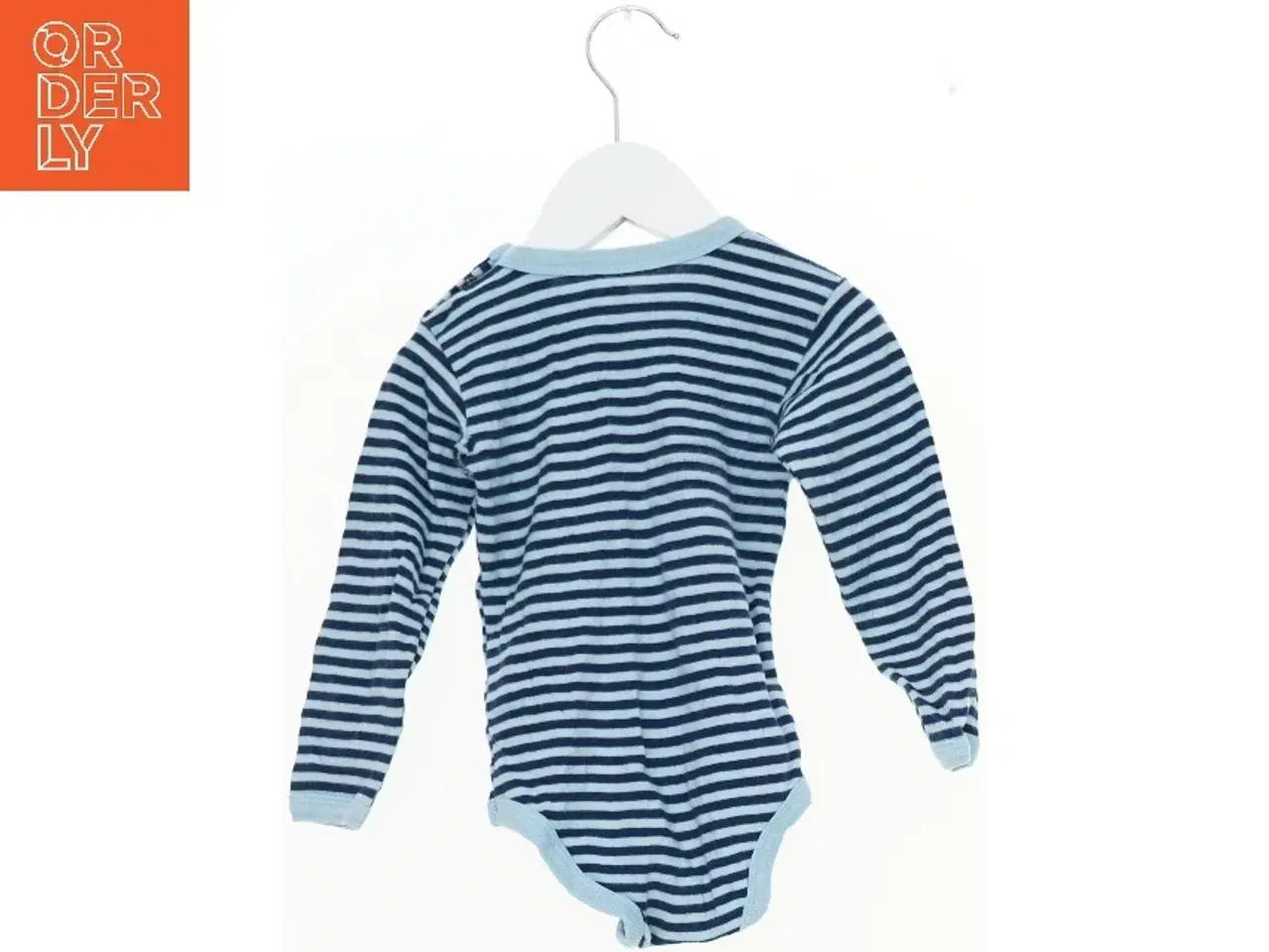 Billede 2 - Langærmet bodystocking med striber fra Friends (str. 86)