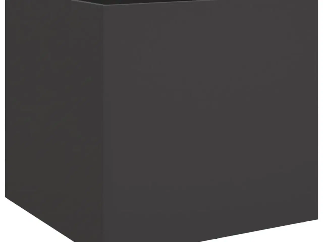Billede 7 - Plantekasser 2 stk. 49x47x46 cm stål sort