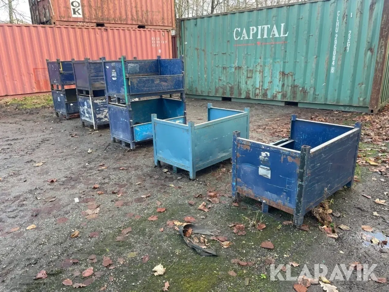 Billede 3 - Metal container 6 styk