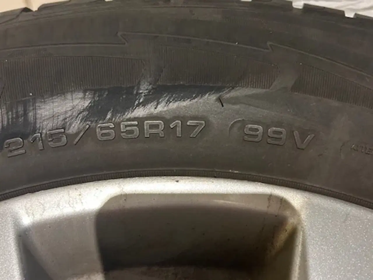 Billede 3 - 4 stk vinterdæk med fælge