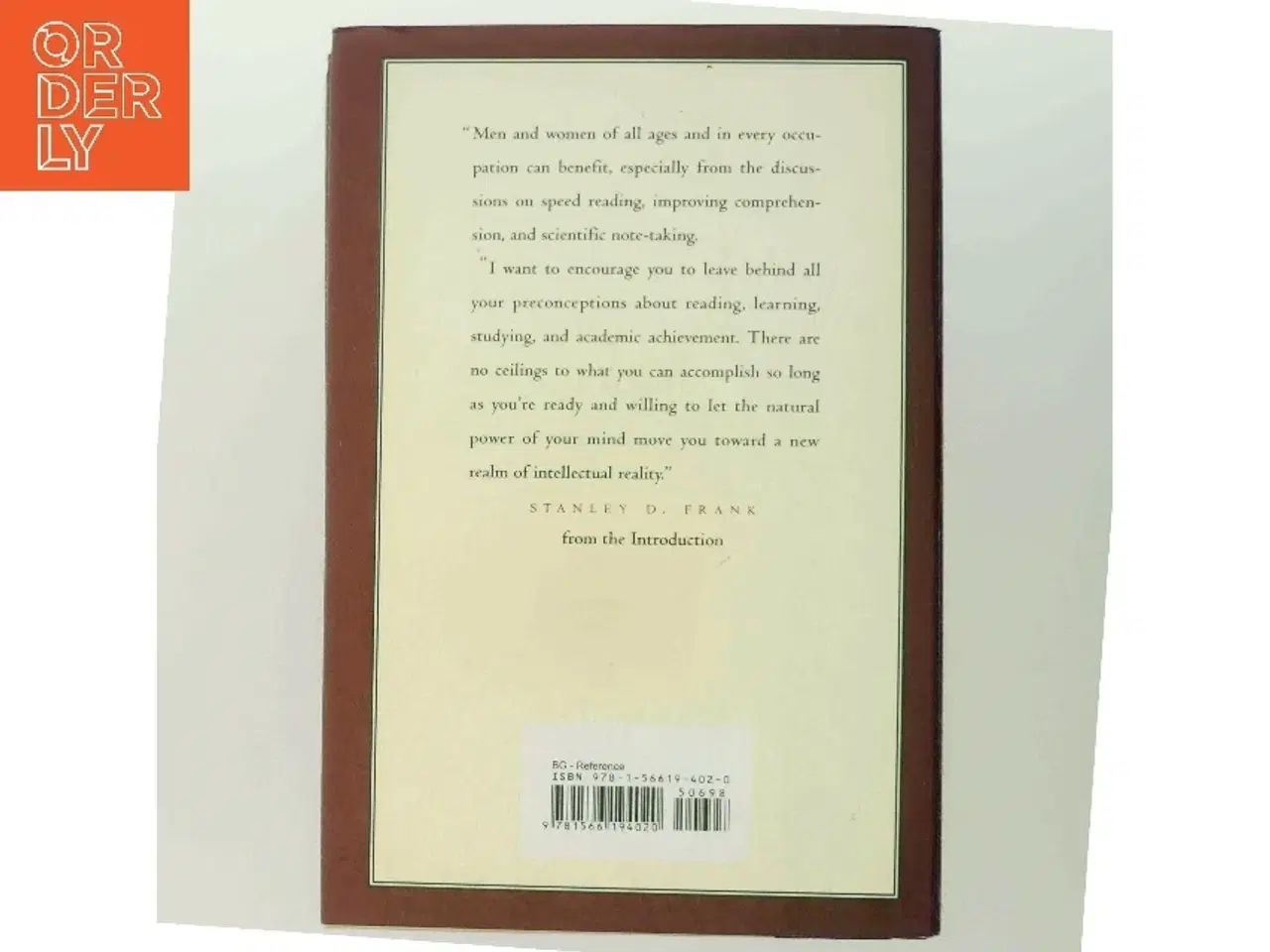 Billede 3 - The Evelyn Wood Seven-Day Speed Reading and Learning Program af Stanley D. Frank (Bog)