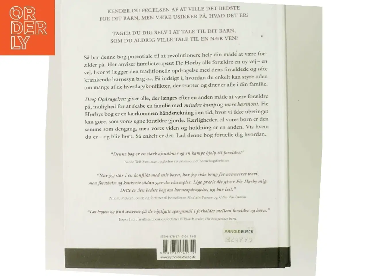 Billede 3 - Drop opdragelsen! af Fie Hørby (Bog)