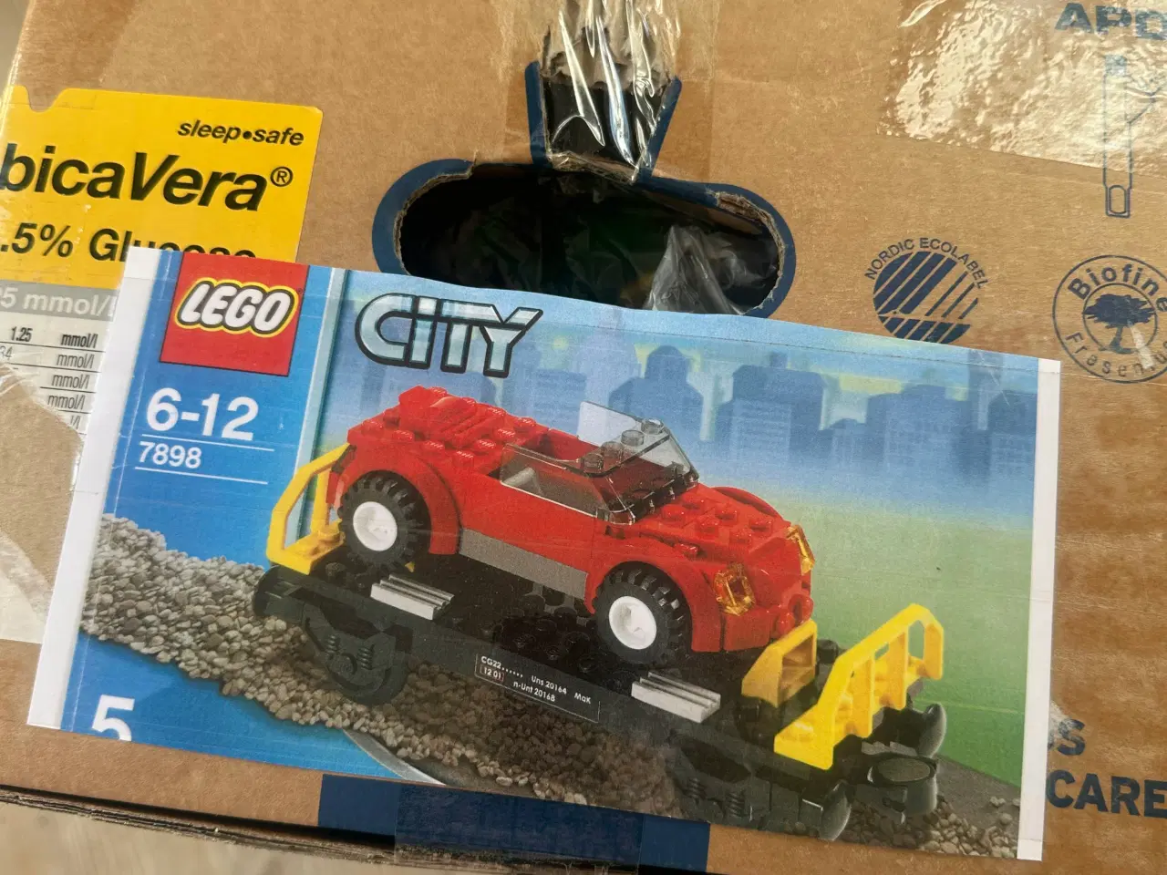 Billede 5 - Lego tog, skinner og station