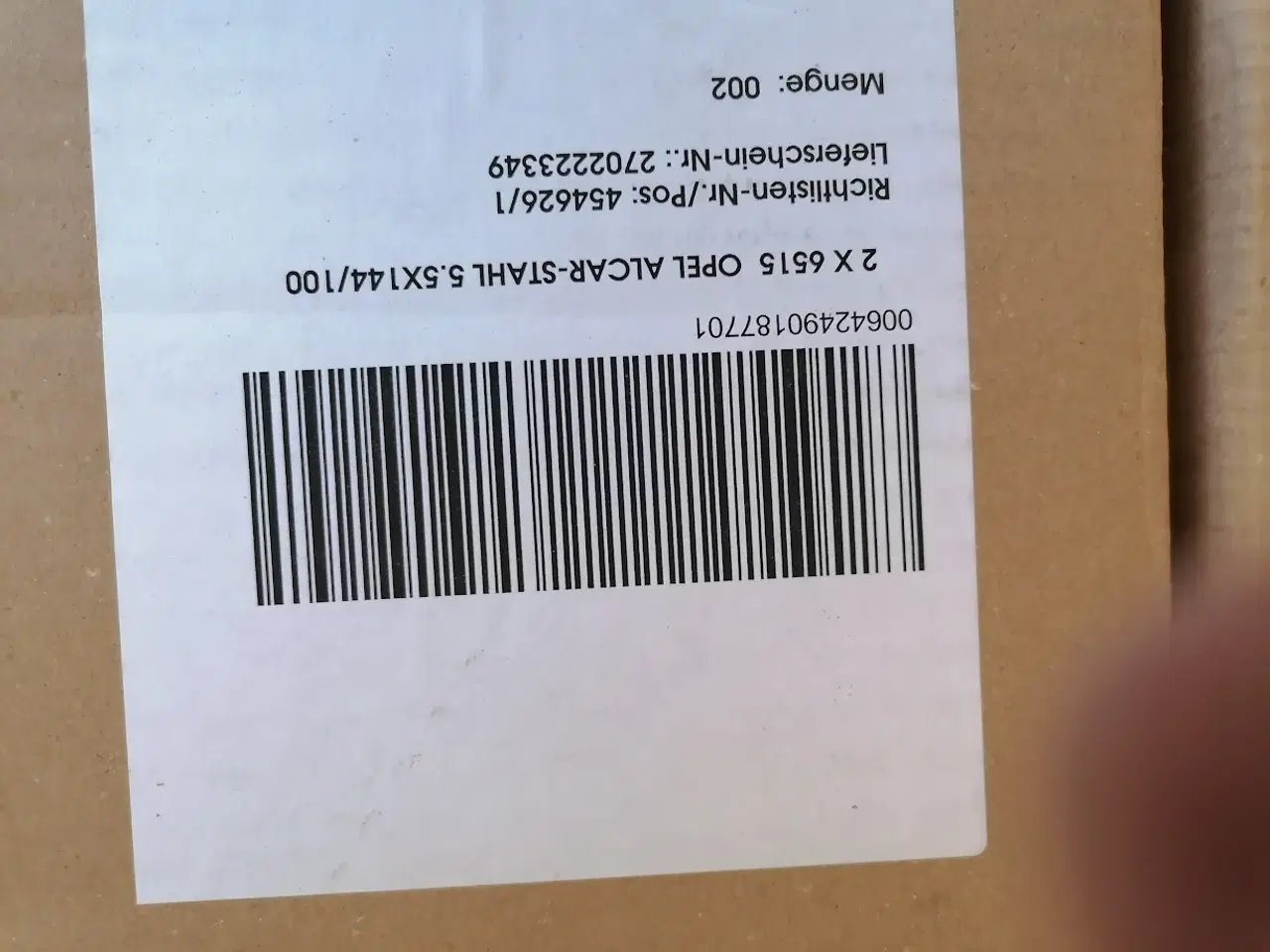 Billede 3 - 4 stk.stålfælge