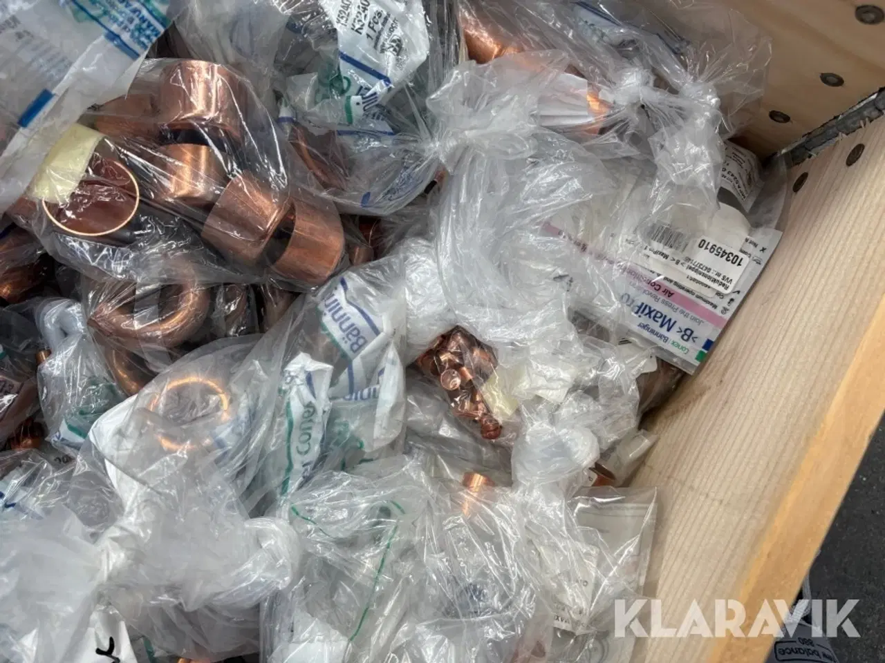 Billede 9 - Blandet lot kobberfittings
