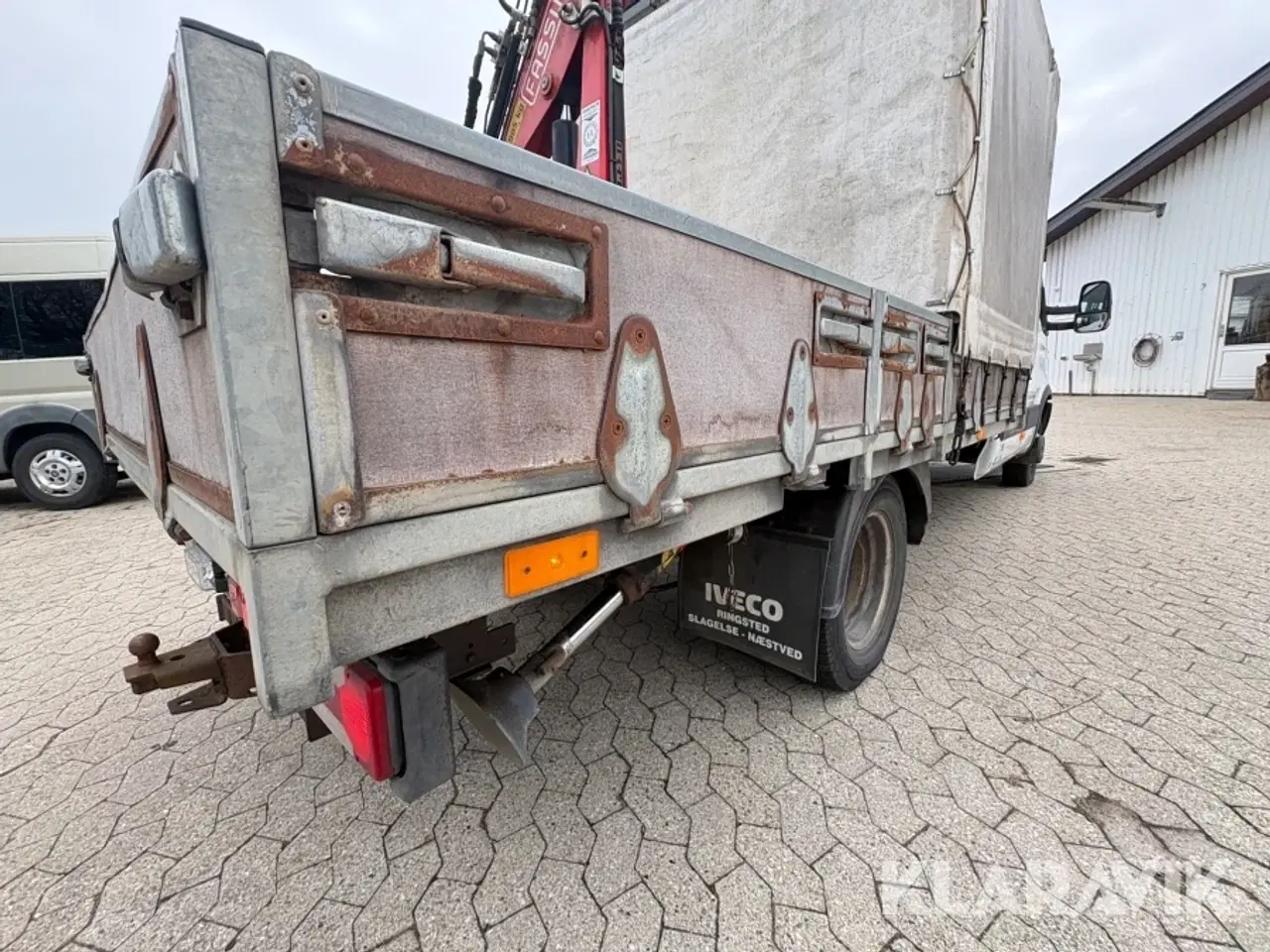 Billede 11 - Ladbil Iveco Daily 35C D med kran og mandskabskabine