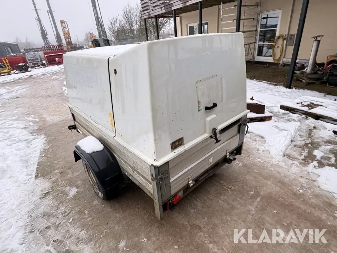 Billede 4 - Trailer med højtryksrenser Brenderup