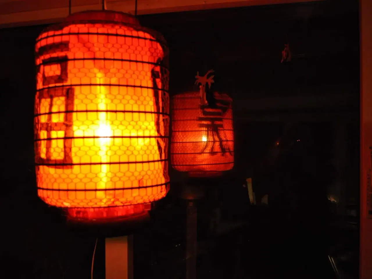 Billede 3 - K I N A  gigant smuk lampe komplet