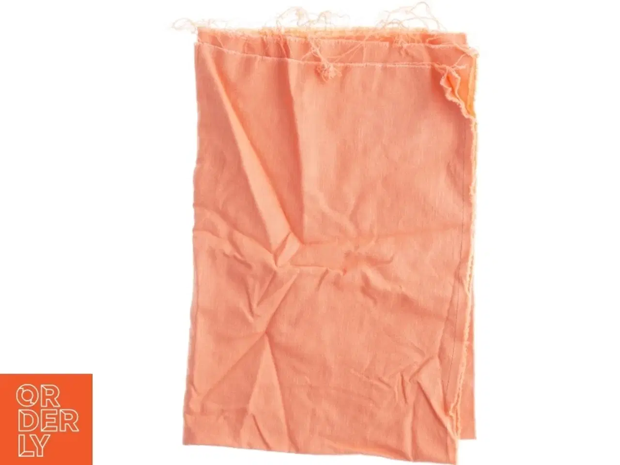 Billede 1 - Orange stof (str. 99 x, 140 cm)