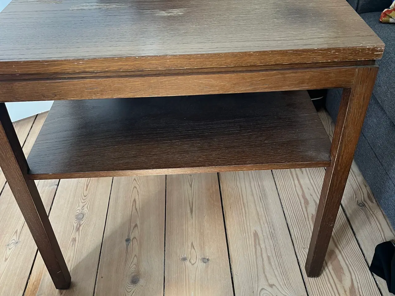 Billede 1 - Teaktræsbord - 55x38h50cm