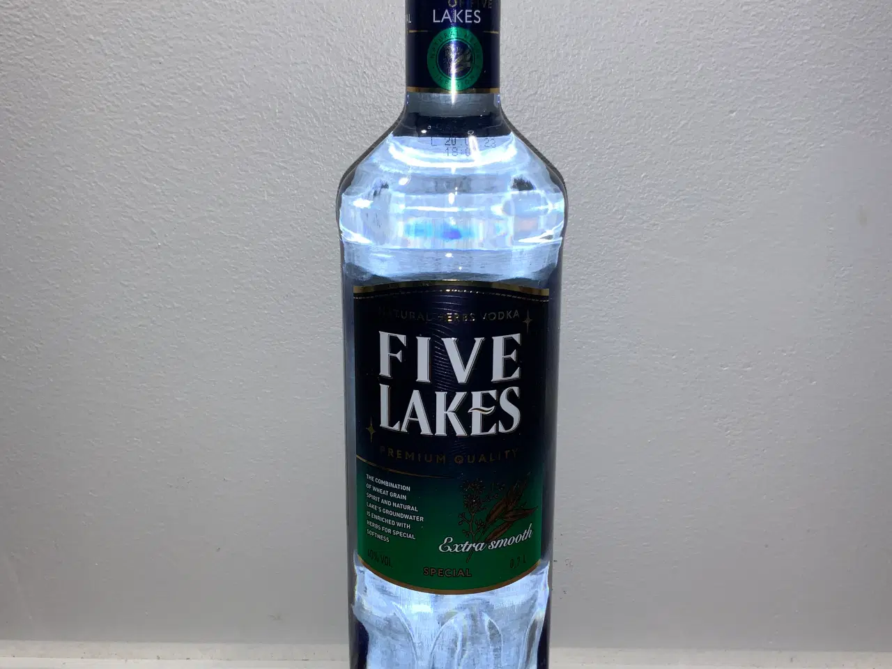 Billede 1 - Vodka Five Lakes, 40%, 0,7 L.