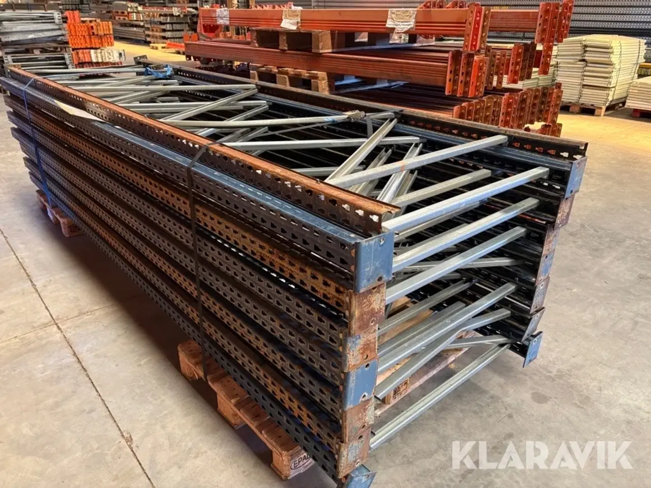 Billede 4 - Pallereoler Mecalux - 13 fag i alt