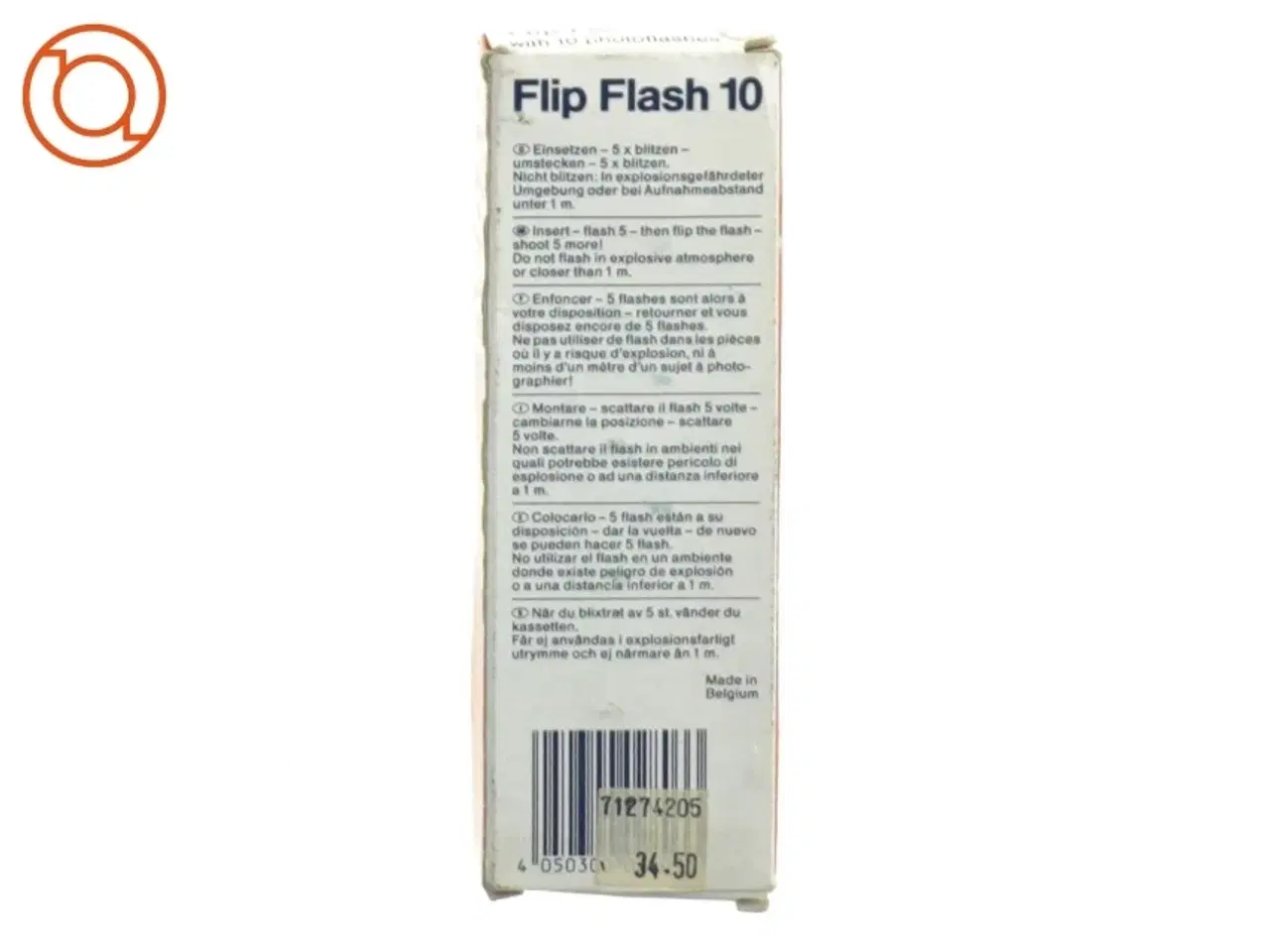 Billede 3 - Flash/blitz - Slip flash 10 stk fra Osram (str. 14 x 4 cm)