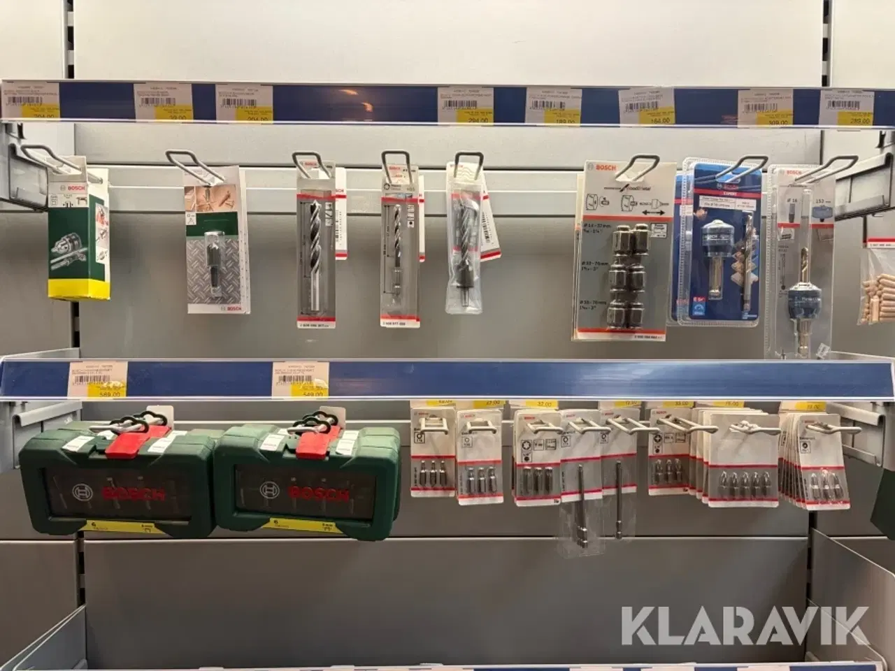 Billede 1 - Blandet parti Bosch bits bor klinger og slibepapir