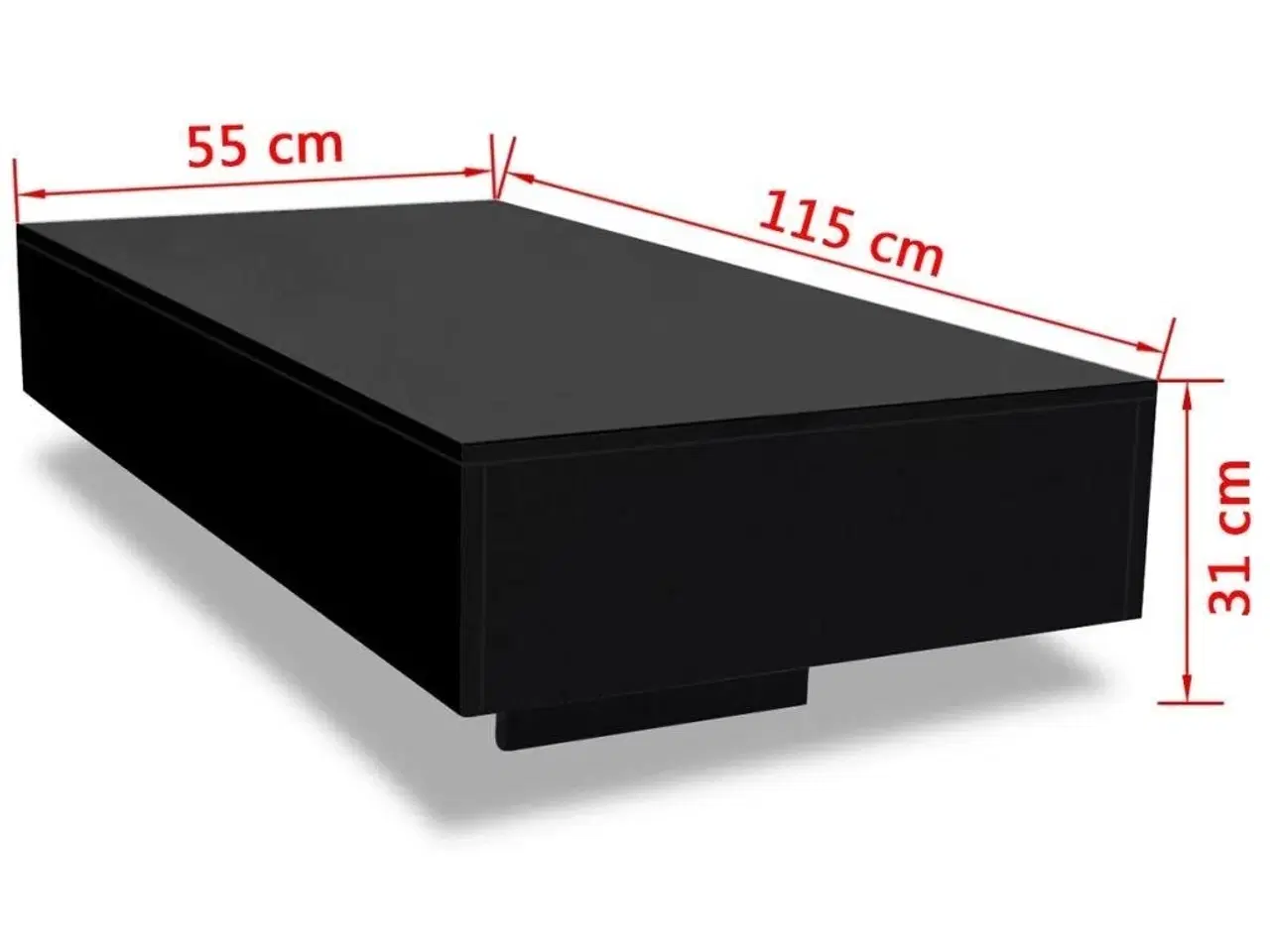 Billede 5 - Sofabord sort højglans
