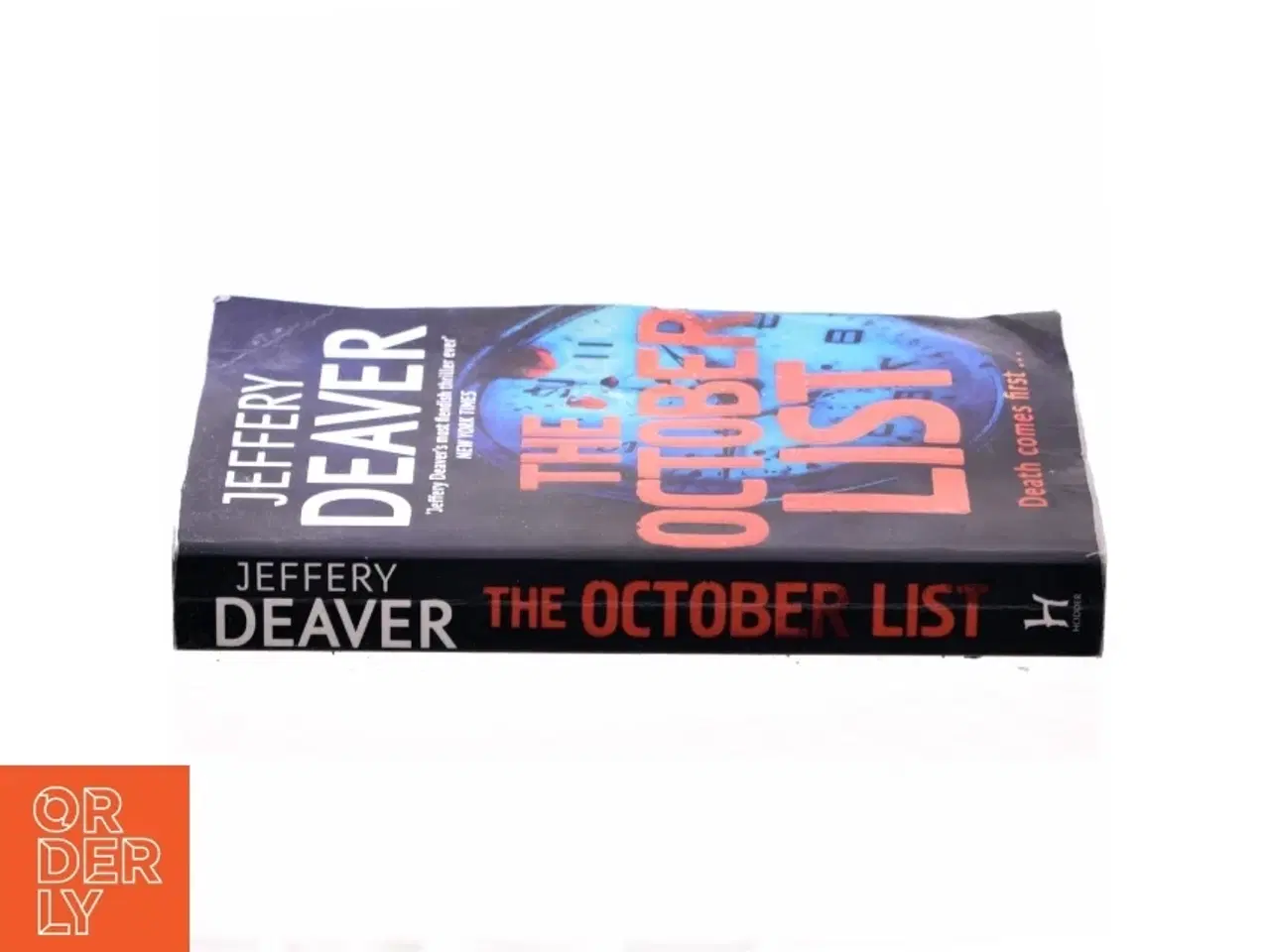 Billede 2 - The October List af Jeffery Deaver (Bog)