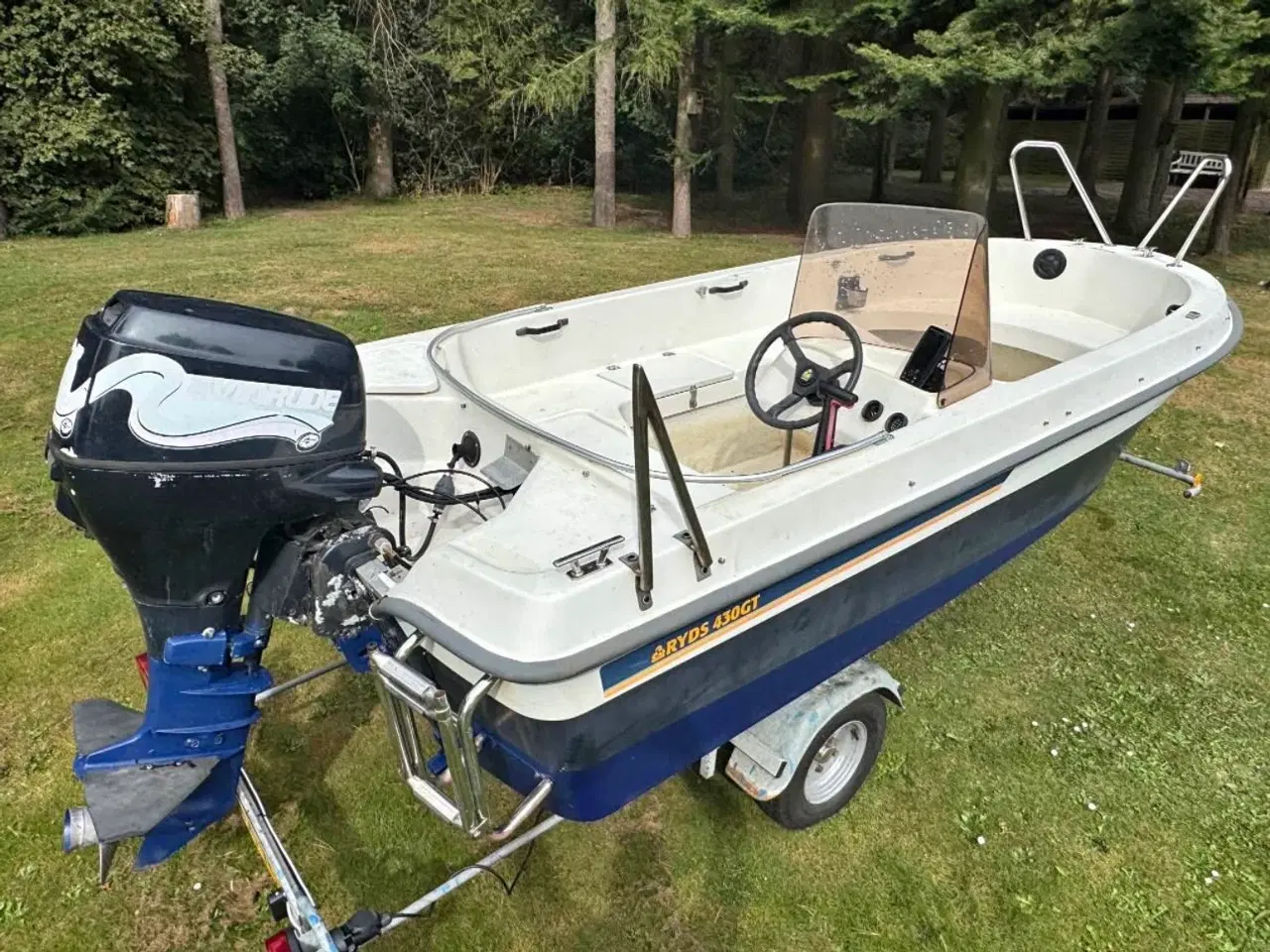 Billede 1 - Ryds 430GT, med evinrude 25 HK 4-Taks