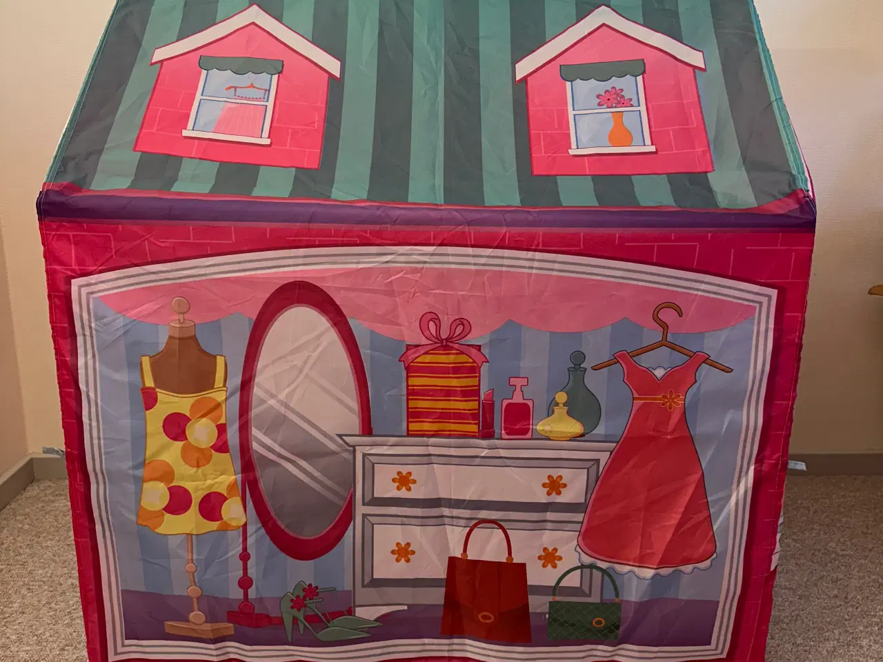 Billede 2 - Legehus farverig børnetelt