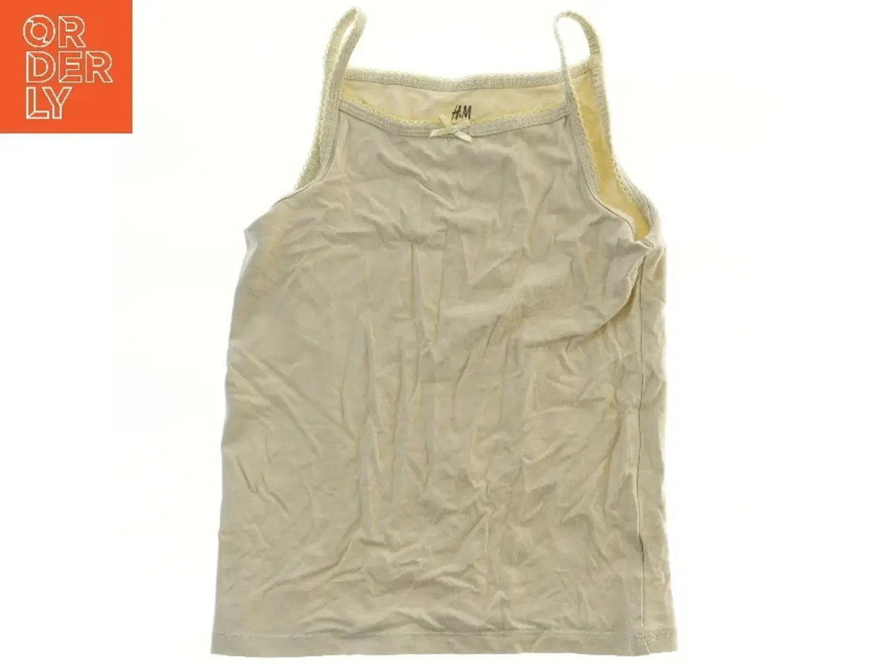 Billede 1 - T-shirt med stropper fra H&M (str. 122)