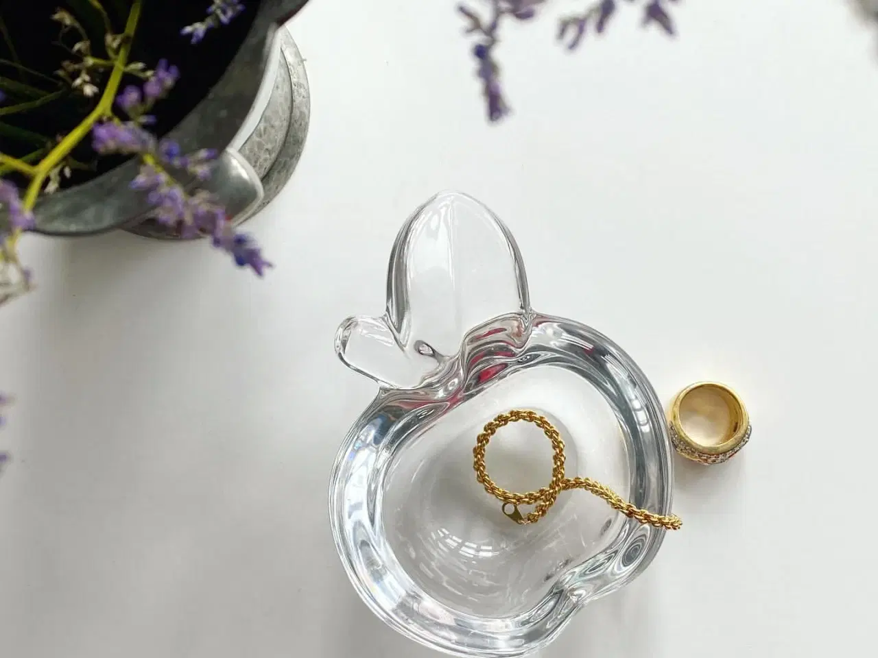 Billede 1 - Æbleskål, klar og enkel, krystal