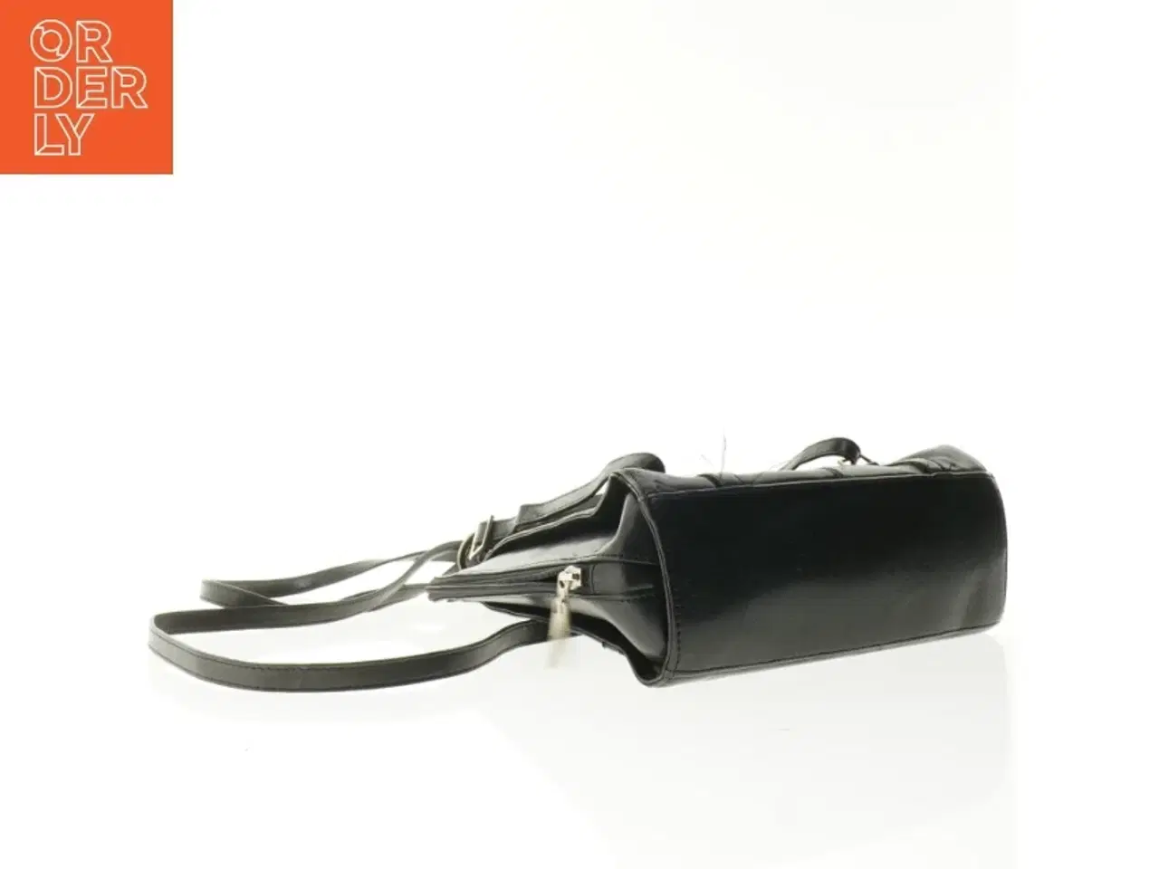 Billede 6 - Sort Belsac læder rygsæk/skuldertaske (str. 27 x 28 x 10 cm)