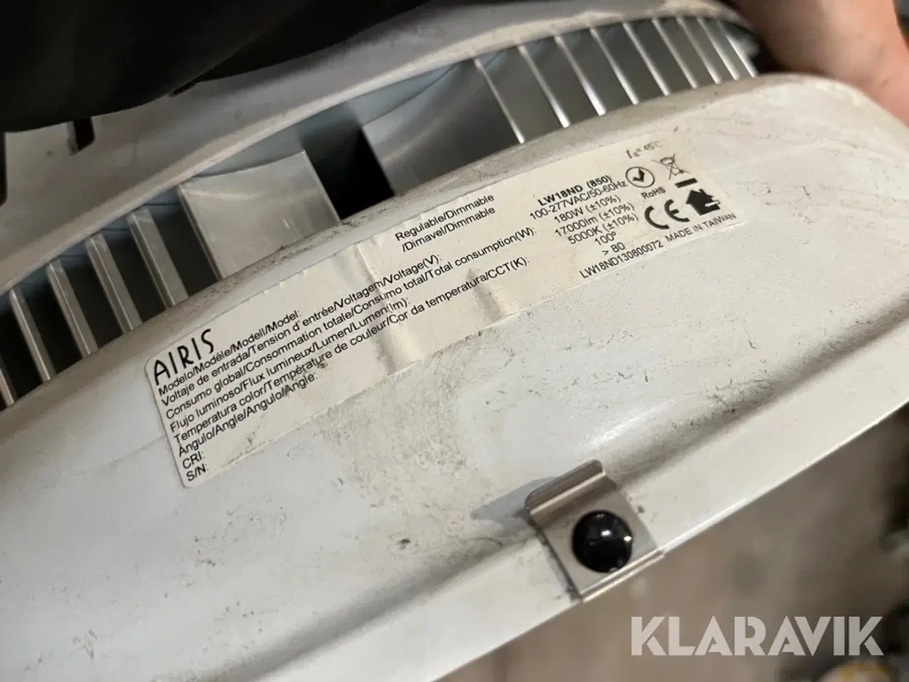 Billede 11 - Industri loft/hal lamper Airis Lw18nd 65 stk