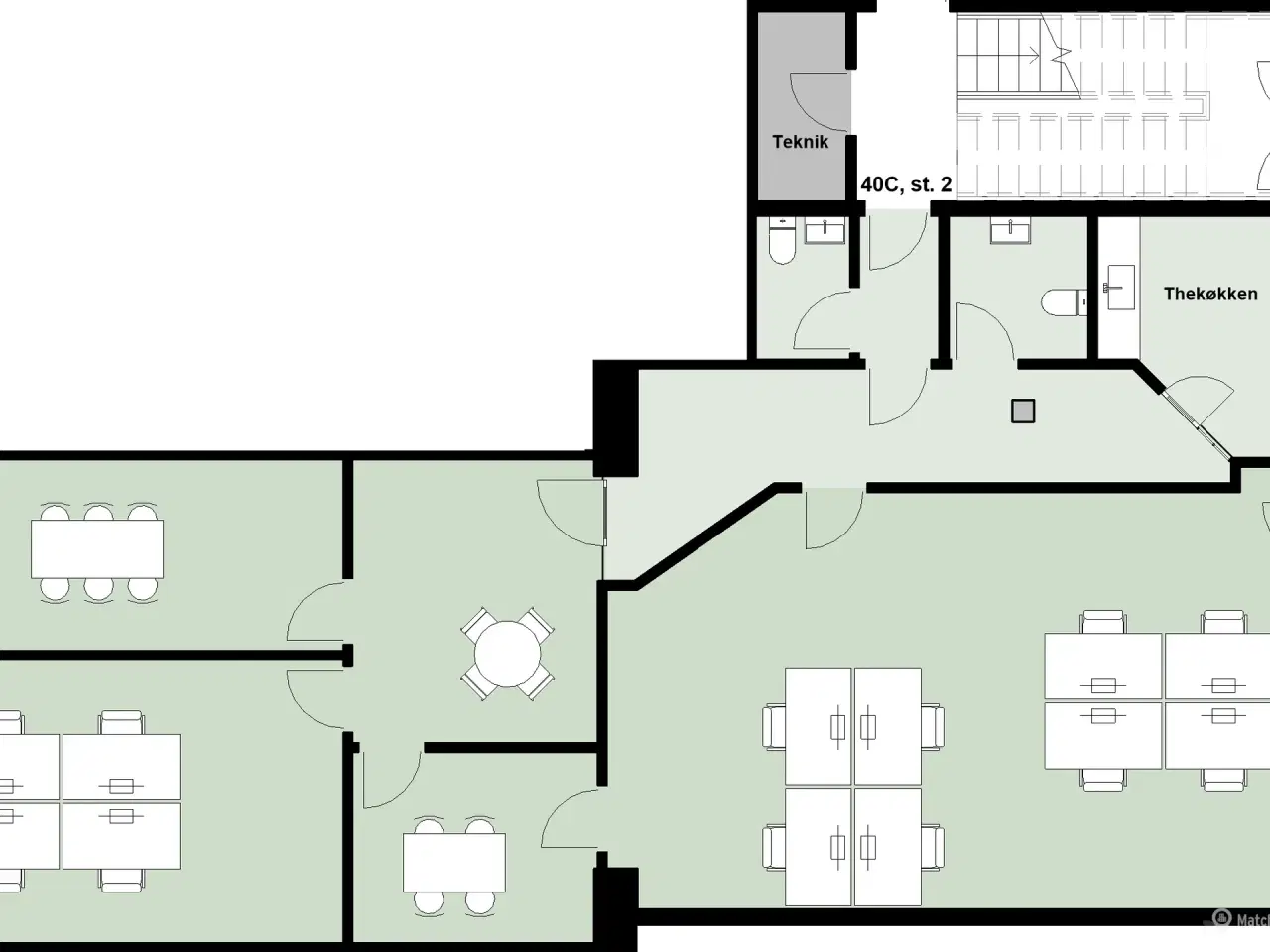 Billede 14 - Flotte kontorlokaler i stueplan
