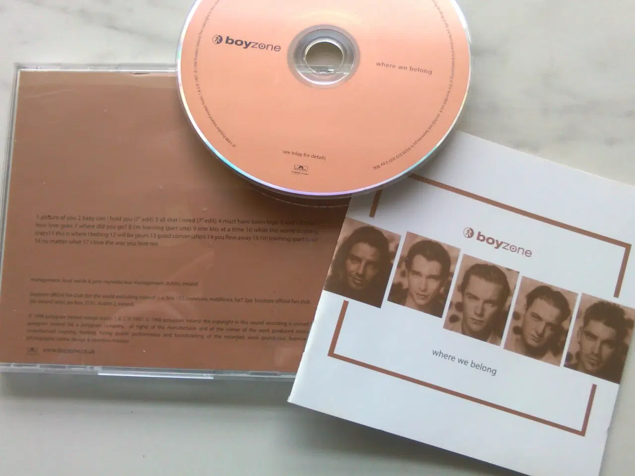 Billede 2 - Boyzone: 2 CD'er -stk. 22 kr. 