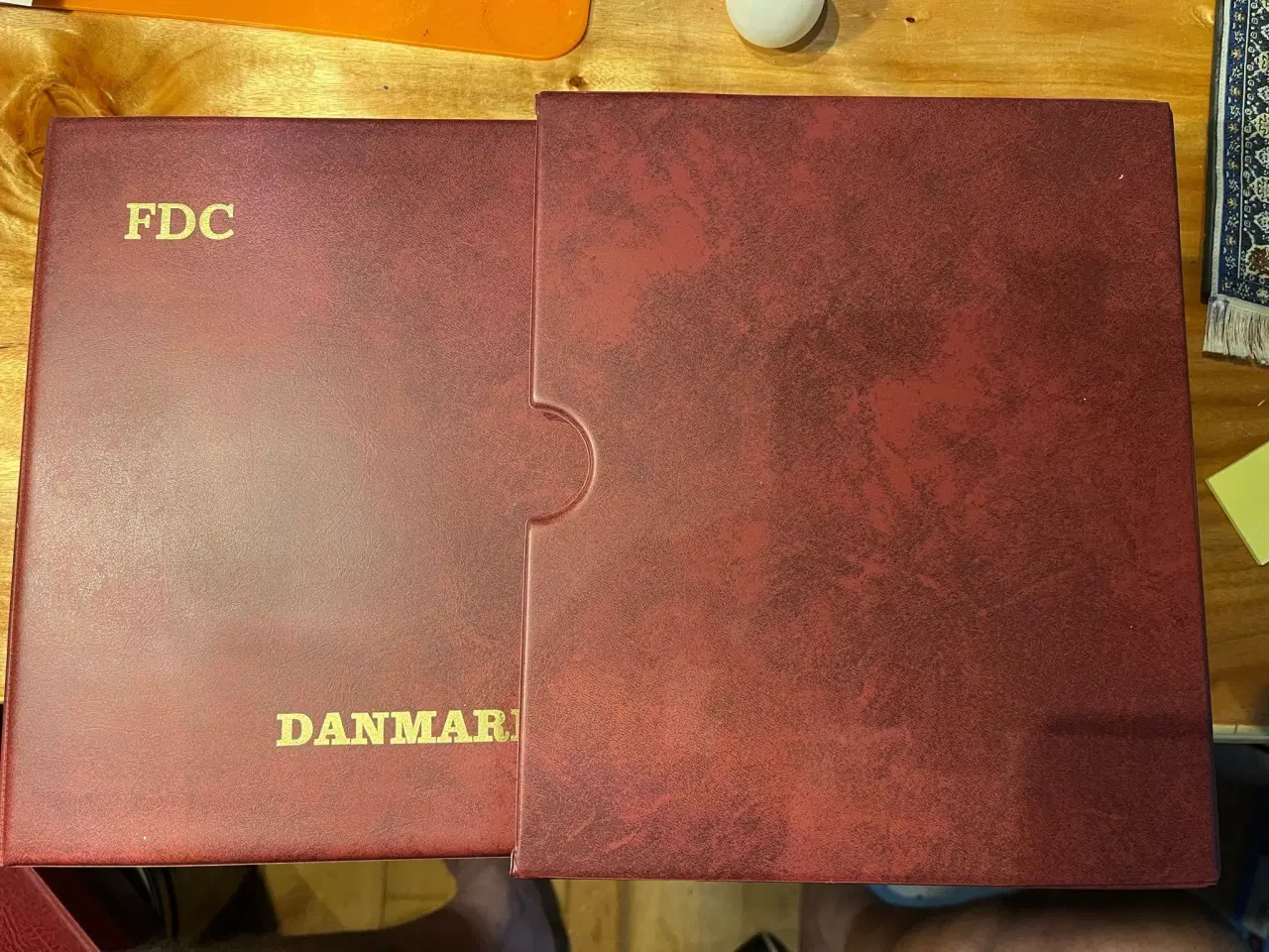 Billede 1 - FDC Mappe "Danmark" m. 14 blade = 56 FDC