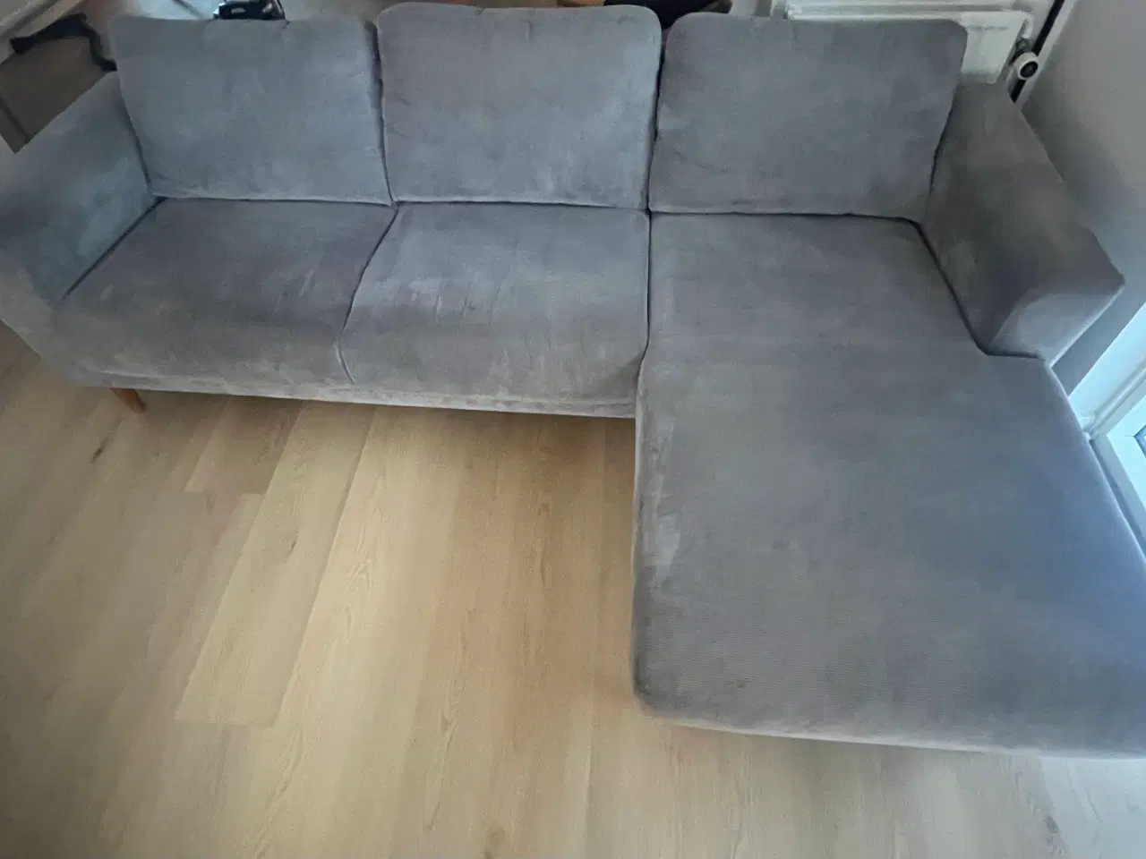 Billede 1 - Sofa med chaiselong 
