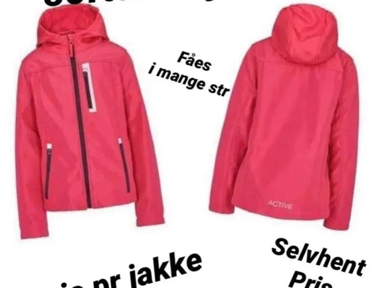 Billede 1 - Nye lækre børne softshell jakker