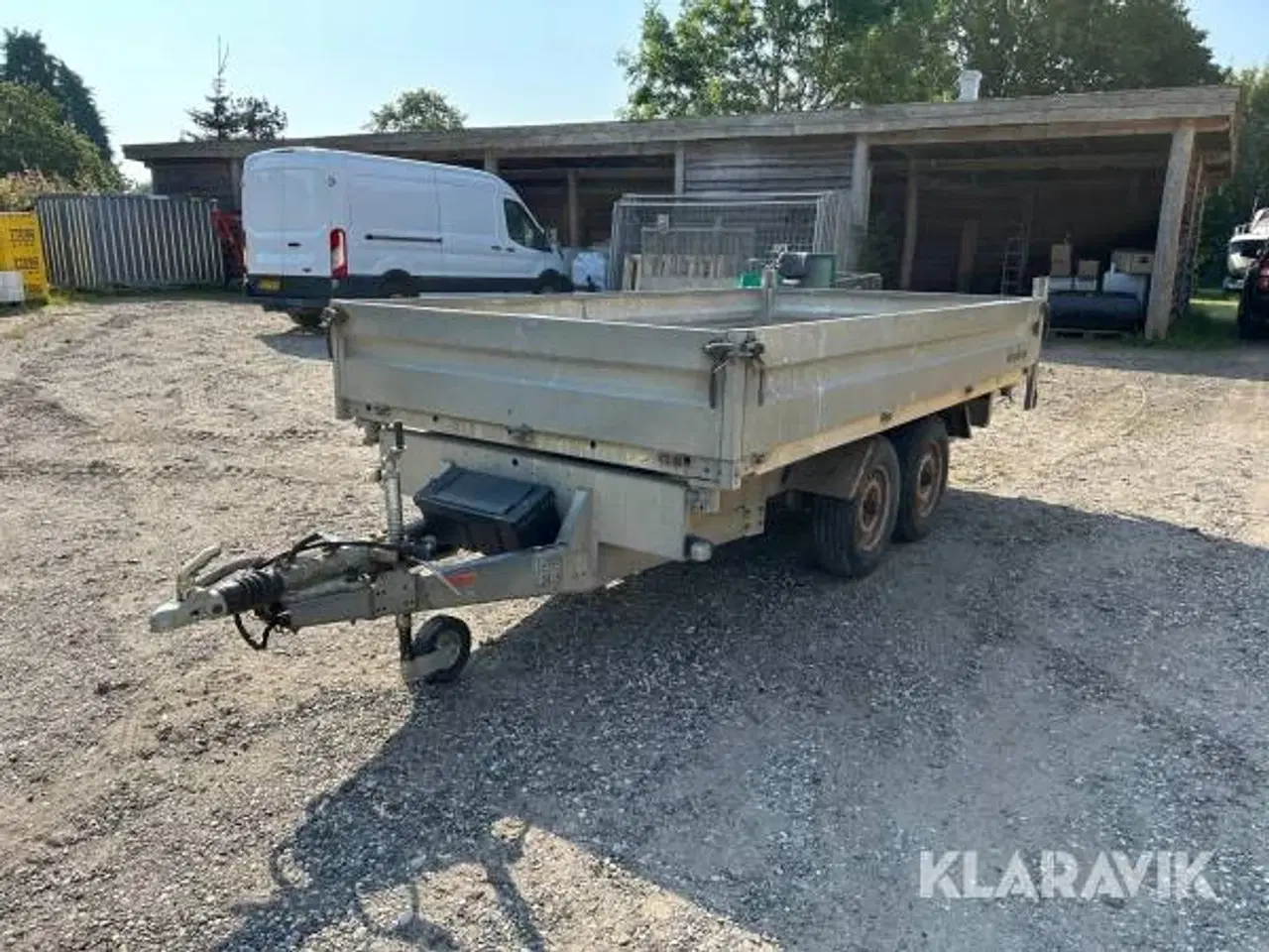 Billede 1 - 3vejs Tiptrailer Brenderup 3500/6 3500kg