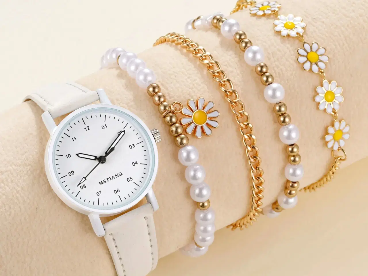 Billede 1 - * Lækkert gavesæt til kvinder - med smukt ur fra M