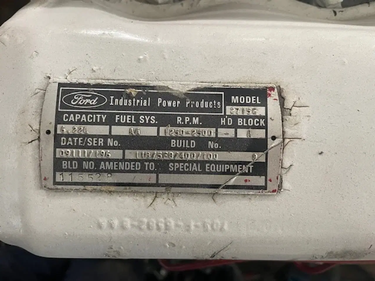 Billede 3 - Ford Marinemotor