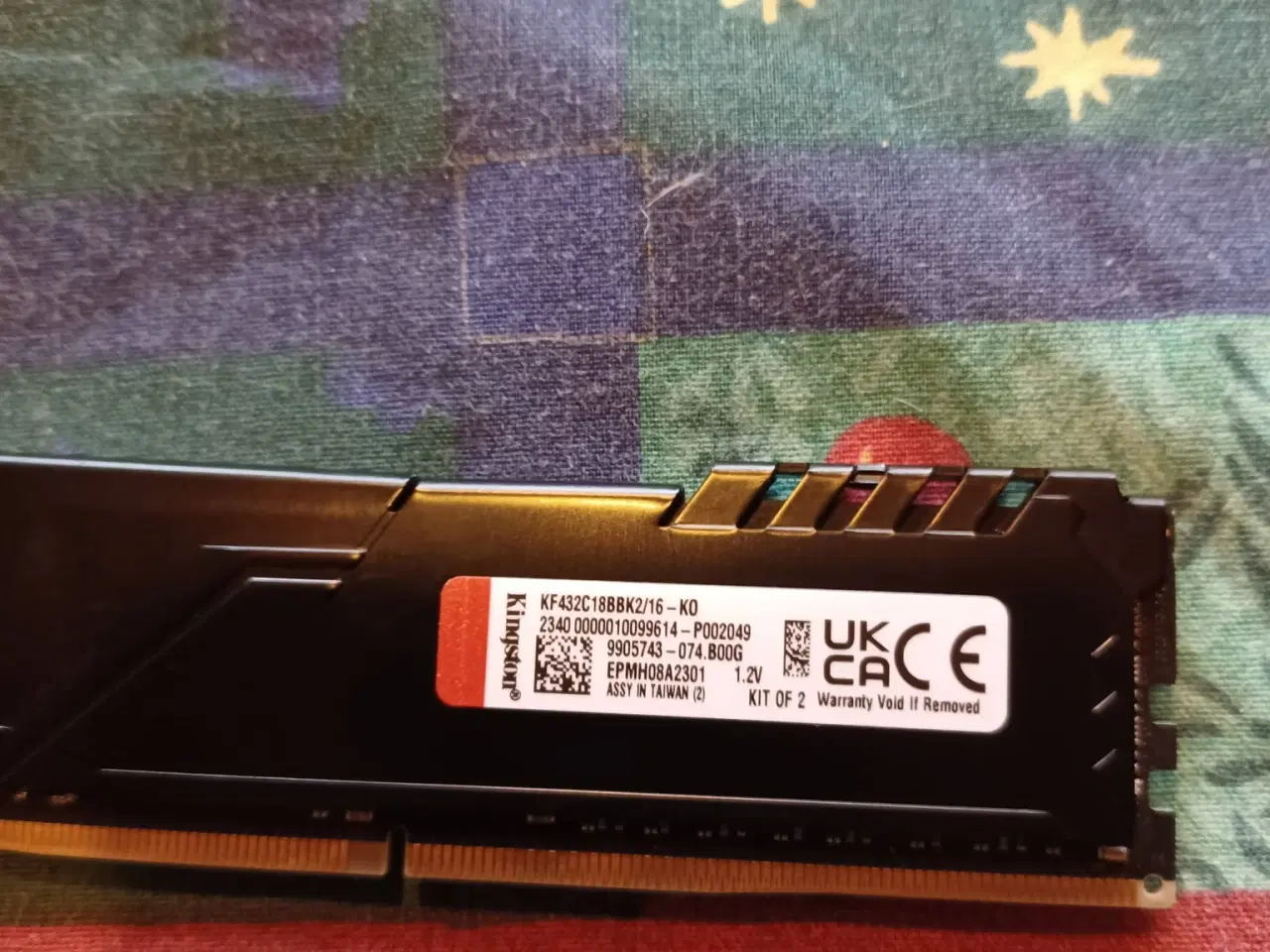 Billede 2 - 16 gb ddr4 ram  2 x 8 gb 