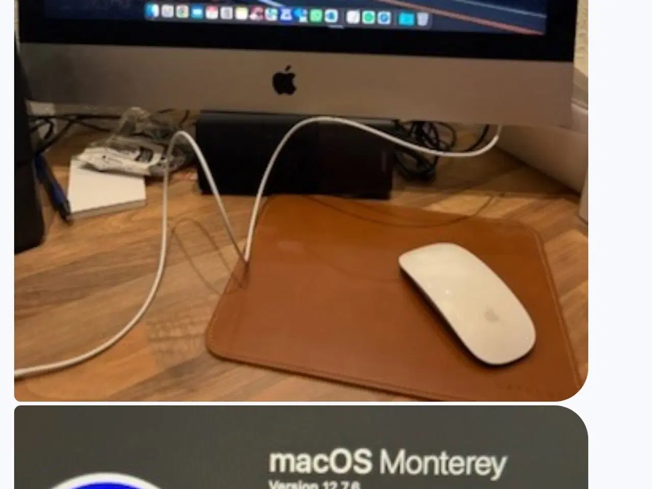 Billede 3 - Velholdt Imac med Tastatur og mus 