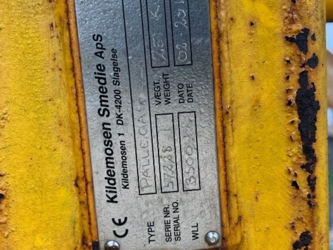 Billede 2 - Pallegaffel 3500 KG