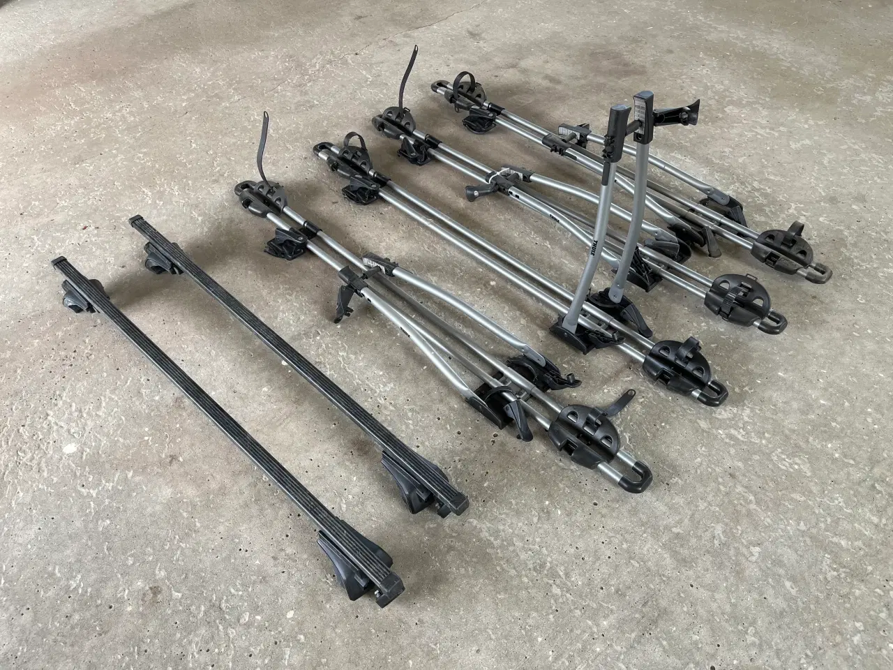 Billede 2 - 4 x Thule cykelholdet Freeride + tagbøjle