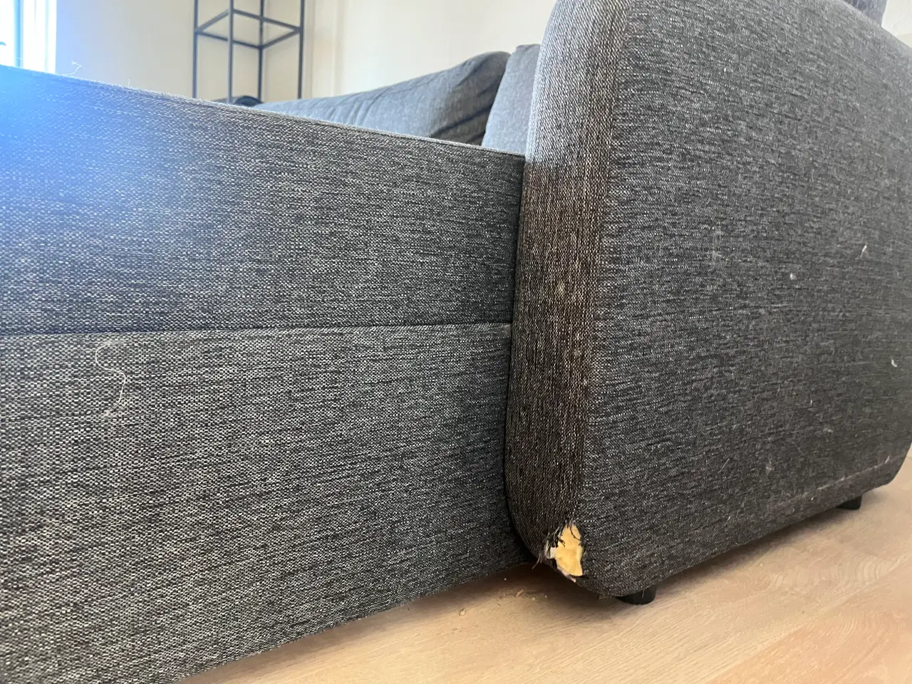 Billede 7 - Sovesofa i mørke grå stof