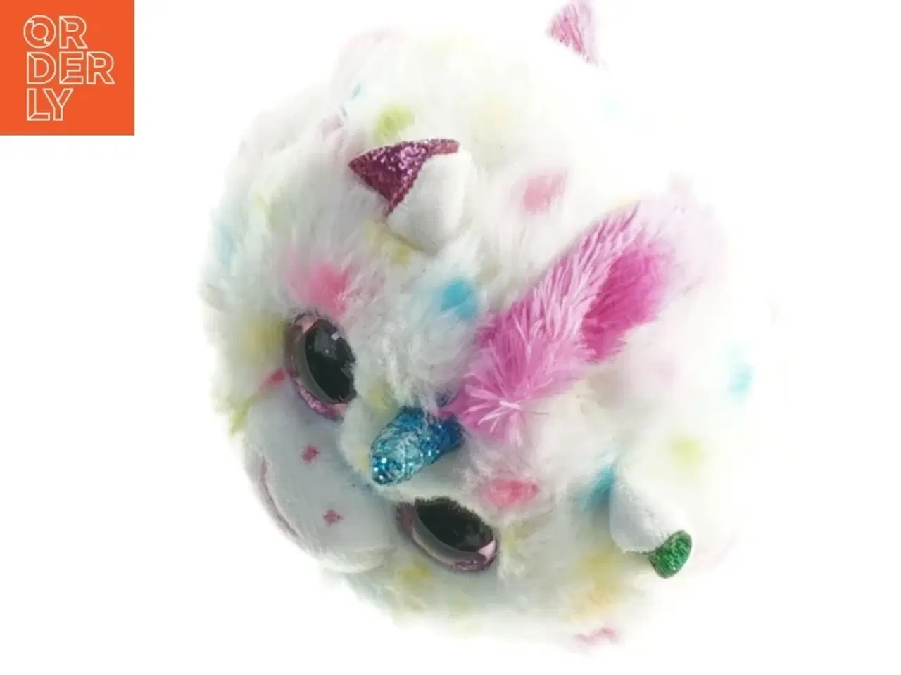 Billede 2 - Enhjørning plysbamse (str. 8 cm)