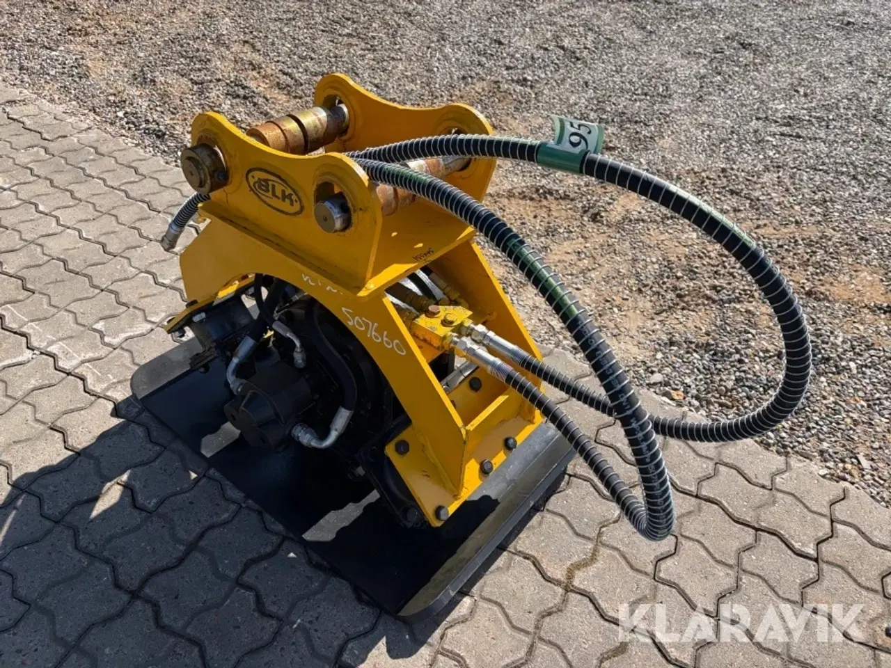 Billede 3 - Pladevibrator BLK Rammer 04 300 kg