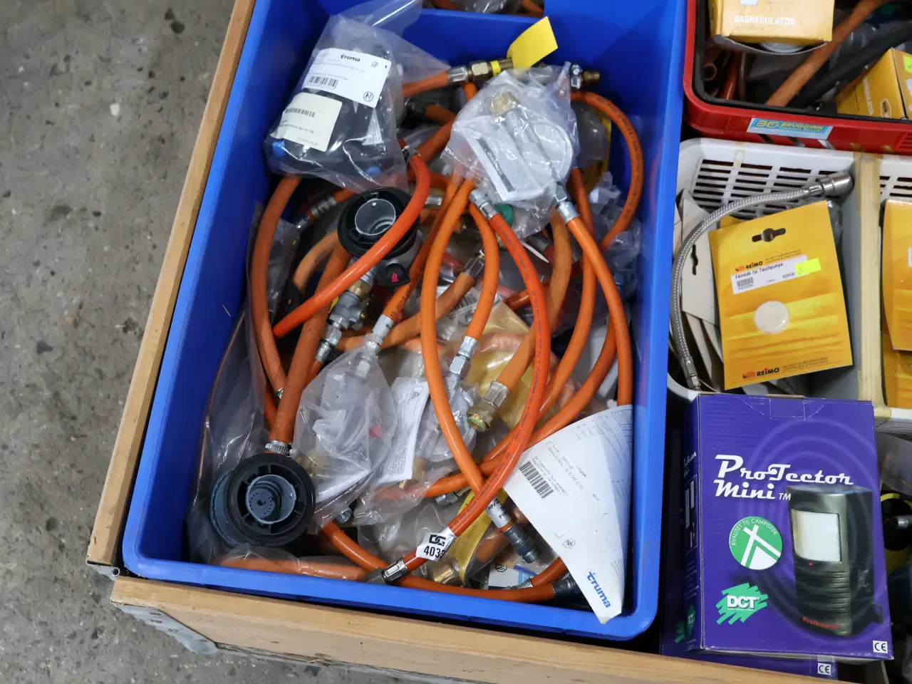 Billede 3 - Div Gasslanger, regulatorer, gasalarmer m.m.