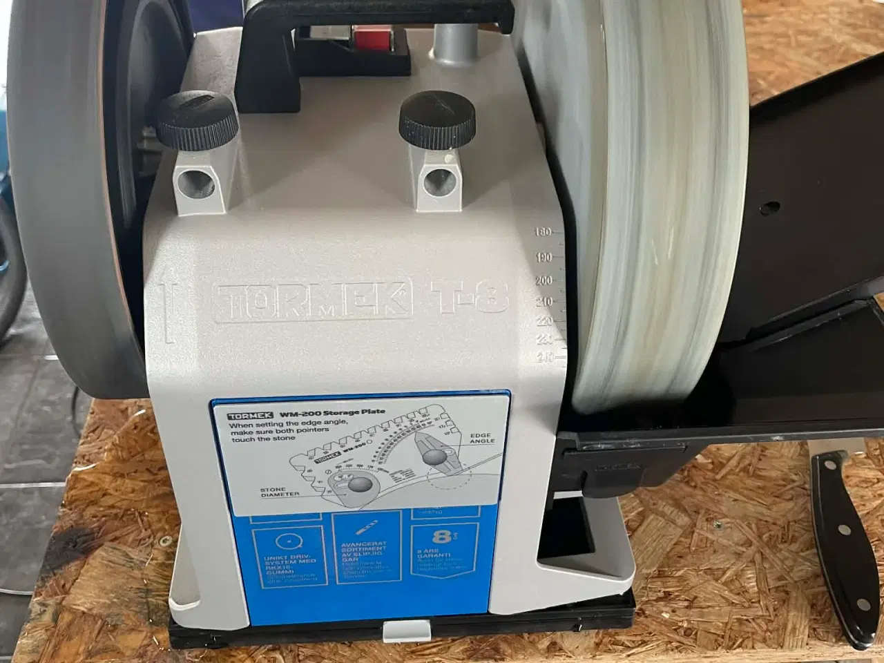 Billede 2 - Tormek T8 med drejesokkel