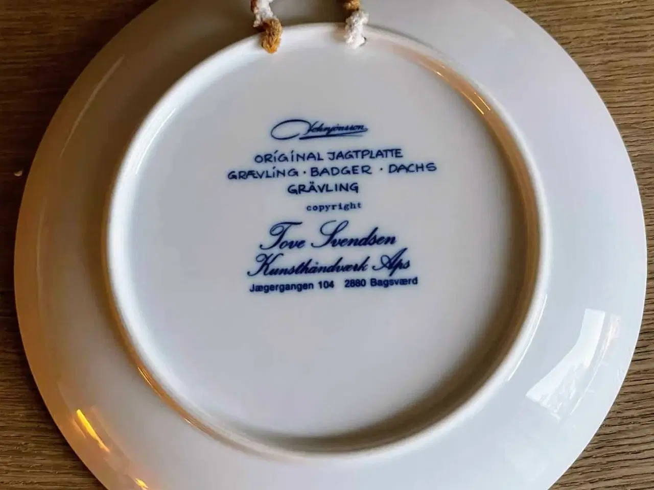 Billede 9 - 7 smukke platter fra Tove Svendsen (Jagtplatter & 