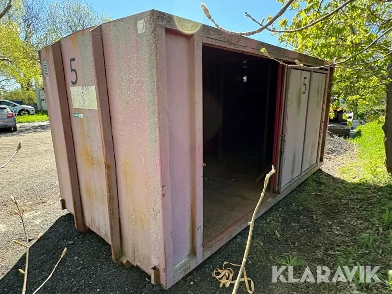 Billede 1 - Container med skydedøre