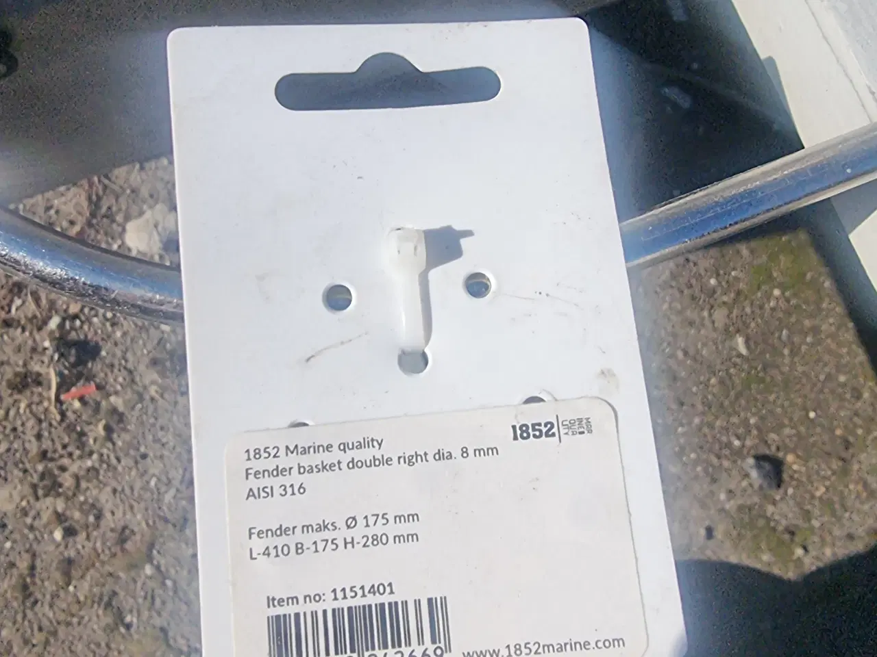Billede 2 - Fender holder dobbel til ø175mm