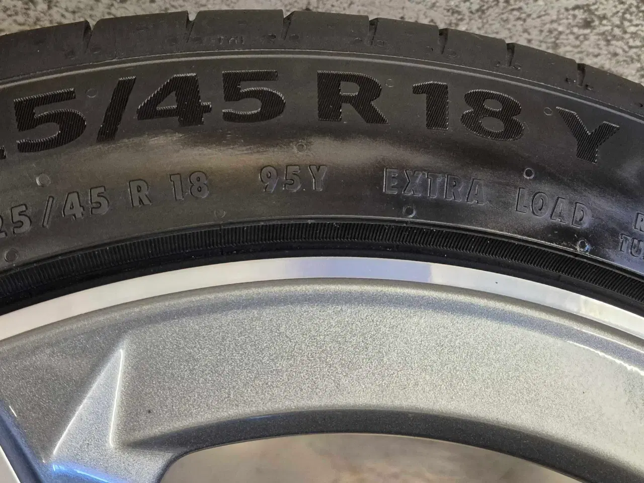 Billede 7 - C - E KLASSE "AMG" MERCEDES ORIGINAL ALUFÆLGE MED