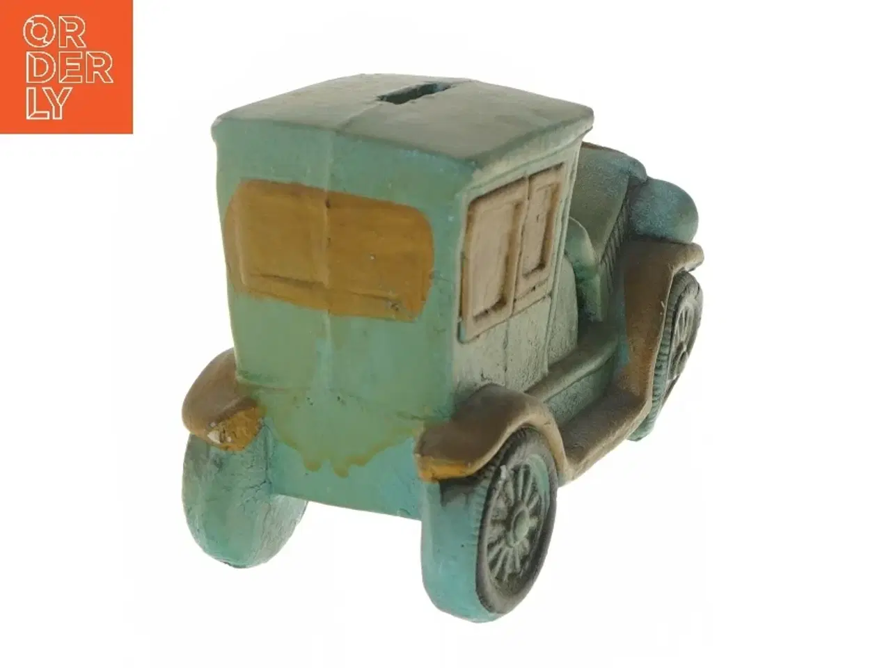 Billede 5 - Vintage bil sparegris (str. 12x16,5x8,5 cm)