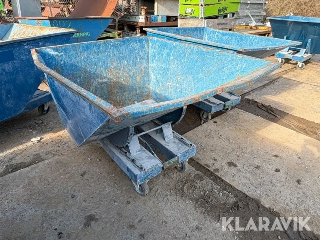 Billede 2 - Vippecontainere Intra Tippo 900 - 2 styk